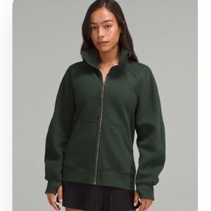 lululemon athletica Legacy Green Bomber Jacket